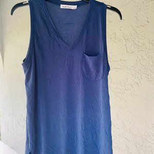 V-Neck Tee with Pocket